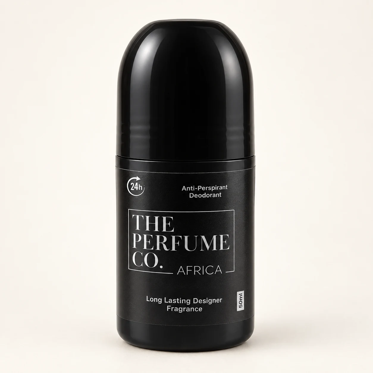 The Perfume Co. Africa roll-ons; representative packaging for Sauvage Roll-on.